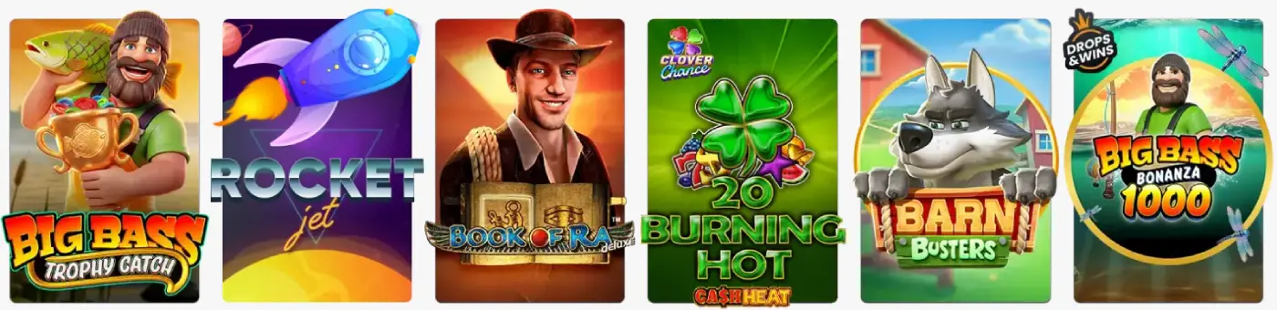 Luck Casino slots library